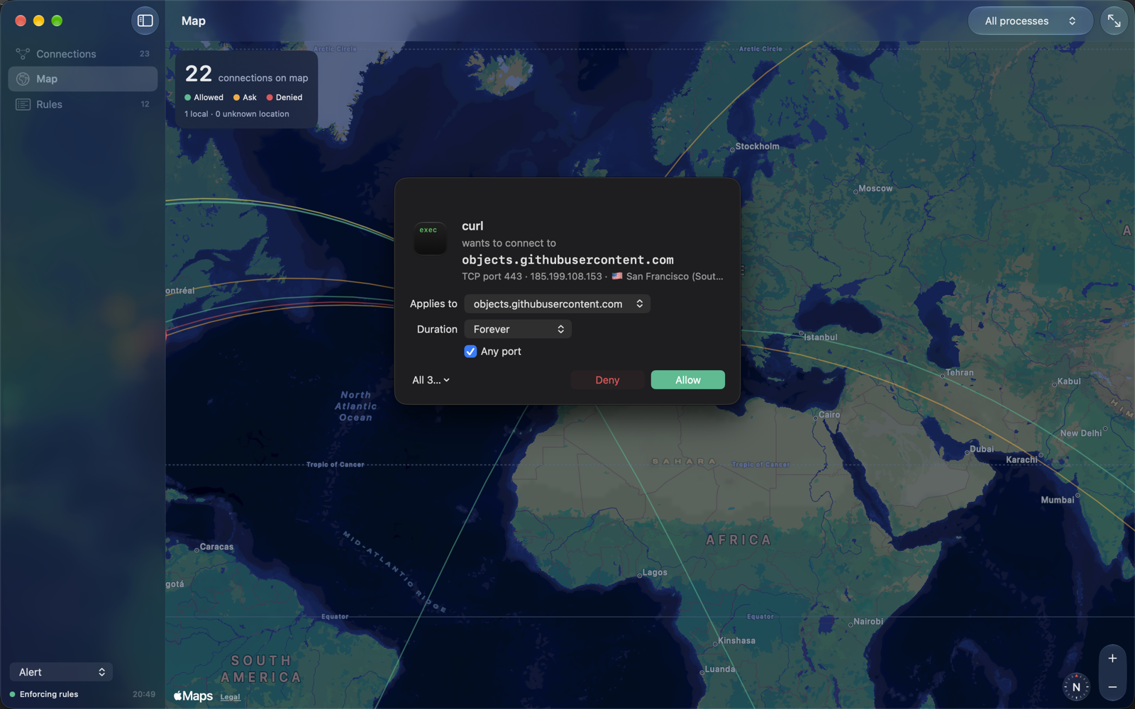 Alert — Network Monitor